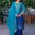 Women Ethnic Motifs Printed Regular Sequinned Kurta with Trousers & With Dupatta
