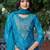 Women Ethnic Motifs Printed Regular Sequinned Kurta with Trousers & With Dupatta