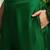 Women Bandhani Dyed Regular Thread Work Kurta with Trousers & With Dupatta