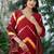 Women Dyed Regular Pure Silk Kurta with Trousers & With Dupatta