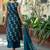 Floral Printed V-Neck Pure Silk Straight Kurta With Trousers & Dupatta