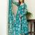 Floral Printed Regular Gotta Patti Kurta With Churidar & Dupatta