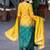 Women Dyed Kurta with Palazzo & Dupatta