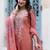 Women Floral Embroidered Regular Thread Work Kurta with Trousers & With Dupatta
