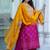 Women Ethnic Motifs Printed Regular Sequinned Kurta with Palazzos & With Dupatta