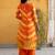 Women Dyed Regular Kurta with Palazzos & With Dupatta