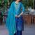 Bandhani Printed Sequinned Round Neck Kurta with Trousers & Dupatta