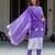 Women Dyed Regular Pure Silk Kurta with Trousers & With Dupatta