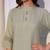 Band Collar Straight Kurta With Palazzos