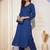 Women Ethnic Motifs Embroidered Regular Thread Work Kurta with Palazzos