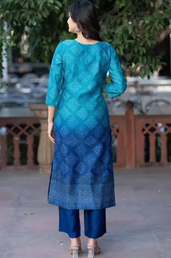 Women Ethnic Motifs Printed Regular Kurta with Palazzos & With Dupatta