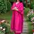 Women Ethnic Motifs Embroidered Panelled Thread Work Chanderi Silk Kurta with Trousers & With Dupatta
