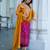 Women Ombre Dyed Regular Thread Work Kurta with Palazzos & With Dupatta