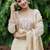 Embroidered Sequinned Georgette Anarkali Kurta with Palazzo and Dupatta