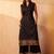 Bandhani Printed Zari V-Neck Sleeveless Straight Kurta With Palazzo