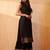 Bandhani Printed Zari V-Neck Sleeveless Straight Kurta With Palazzo