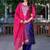 Women Ombre Dyed Regular Thread Work Kurta with Palazzos & With Dupatta