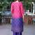 Women Ombre Dyed Regular Thread Work Kurta with Palazzos & With Dupatta