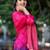 Women Ombre Dyed Regular Thread Work Kurta with Palazzos & With Dupatta