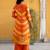 Women Dyed Regular Pure Silk Kurta with Trousers & With Dupatta
