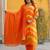 Women Dyed Regular Pure Silk Kurta with Trousers & With Dupatta