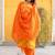 Women Dyed Regular Pure Silk Kurta with Trousers & With Dupatta