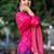 Women Bandhani Embroidered Kurta with Trousers & Dupatta