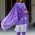 Women Bandhani Dyed Regular Aari Work Pure Silk Kurta with Trousers & With Dupatta