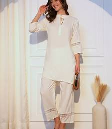 Band Collar Straight Kurta With Palazzos