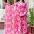 Women Floral Printed Angrakha Kurta with Trousers & With Dupatta
