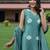 Women Dyed Regular Pure Silk Kurta with Trousers & With Dupatta