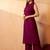 Gotta Patti Round Neck Sleeveless Straight Kurta With Palazzo
