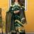 Women Leheriya Dyed Silk Kurta with Palazzo & Dupatta