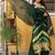 Women Leheriya Dyed Silk Kurta with Palazzo & Dupatta