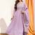 Women Ethnic Motifs Embroidered Panelled Thread Work Kurta with Trousers & With Dupatta