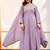 Women Ethnic Motifs Embroidered Panelled Thread Work Kurta with Trousers & With Dupatta