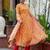 Women Floral Printed Empire Kurta with Trousers & With Dupatta