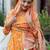Women Floral Printed Empire Kurta with Trousers & With Dupatta