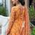 Women Floral Printed Empire Kurta with Trousers & With Dupatta