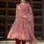 Paisley Printed Gotta Patti Anarkali Kurta with Trousers & Dupatta