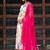 Alia Cut Floral Printed Empire Gotta Patti Kurta with Palazzos & Dupatta