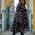 Floral Printed Gotta Patti Flared Anarkali Kurta With Trousers & Dupatta