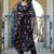 Floral Printed Gotta Patti Flared Anarkali Kurta With Trousers & Dupatta