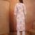 women floral printed thread work floral kurta