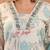 women floral printed thread work floral kurta