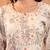 women floral printed mirror work floral kurta