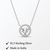 925 Sterling Silver Deer Pendant Necklace Set for Women