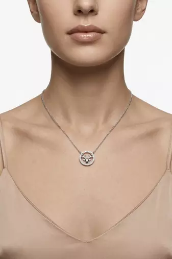 925 Sterling Silver Deer Pendant Necklace Set for Women