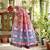 Cotton maslin picwai print stall dupatta wear on gown lehenga choli and dress