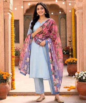Cotton maslin picwai print stall dupatta wear on gown lehenga choli and dress 3